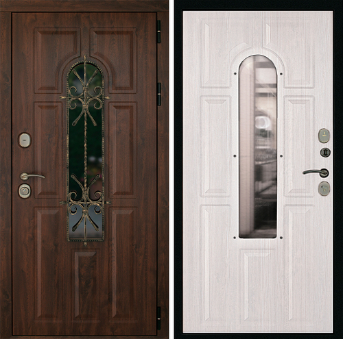 Входная дверь Дижон Альберо браш