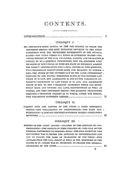 A Constitutional View of the Late War Between the States. Its Causes, Character, Conduct and Results, Presented in a Series of Colloquies at Liberty Hall | Alexander Hamilton Stephens