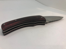 Нож складной Stainless Steel (красная ручка)