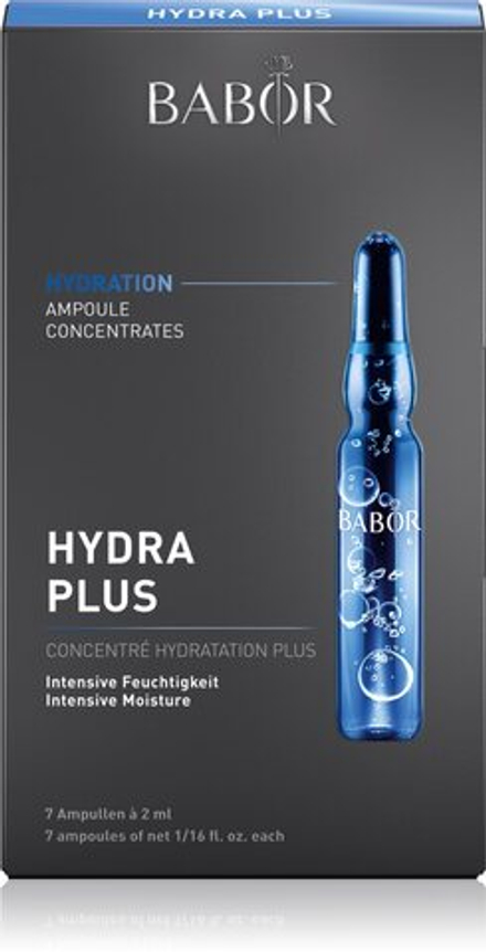 BABOR Ampoule Concentrates Hydra Plus - интенсивно увлажняющая концентрированная сыворотка /   7x2  ml  / GTIN 4015165324102
