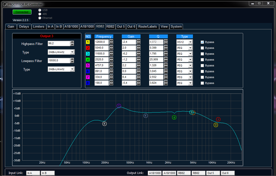Solton DSP 206 N - Контроллер; 2x Вх / 6x Вых / 32-бит. DSP Технология. Вкл. ПО и кабель. 
Габариты:
