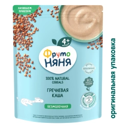 Каша Фрутоняня безмолочная Гречка 200г, с 4 месяцев