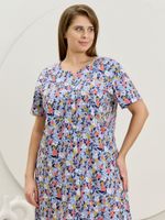 Халат Рейна Виотекс СЕРО-ГОЛУБОЙ