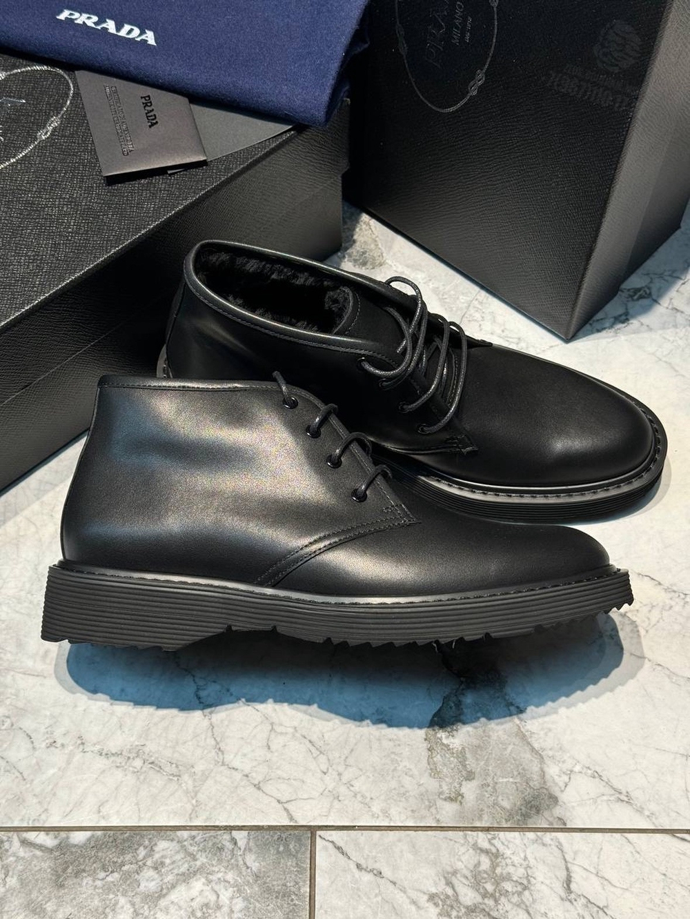 Ботинки Prada