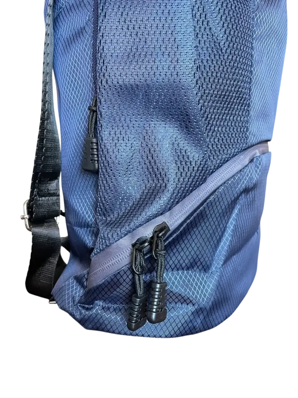 Рюкзак спортивный непромокаемый с отделом для обуви синий QOZA, 25 л