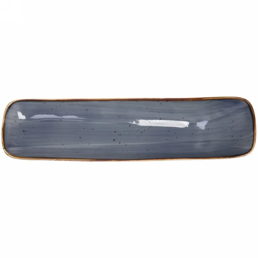 Тарелка керамическая «Corsica blue» сервировочная 36*9,5*5,5см