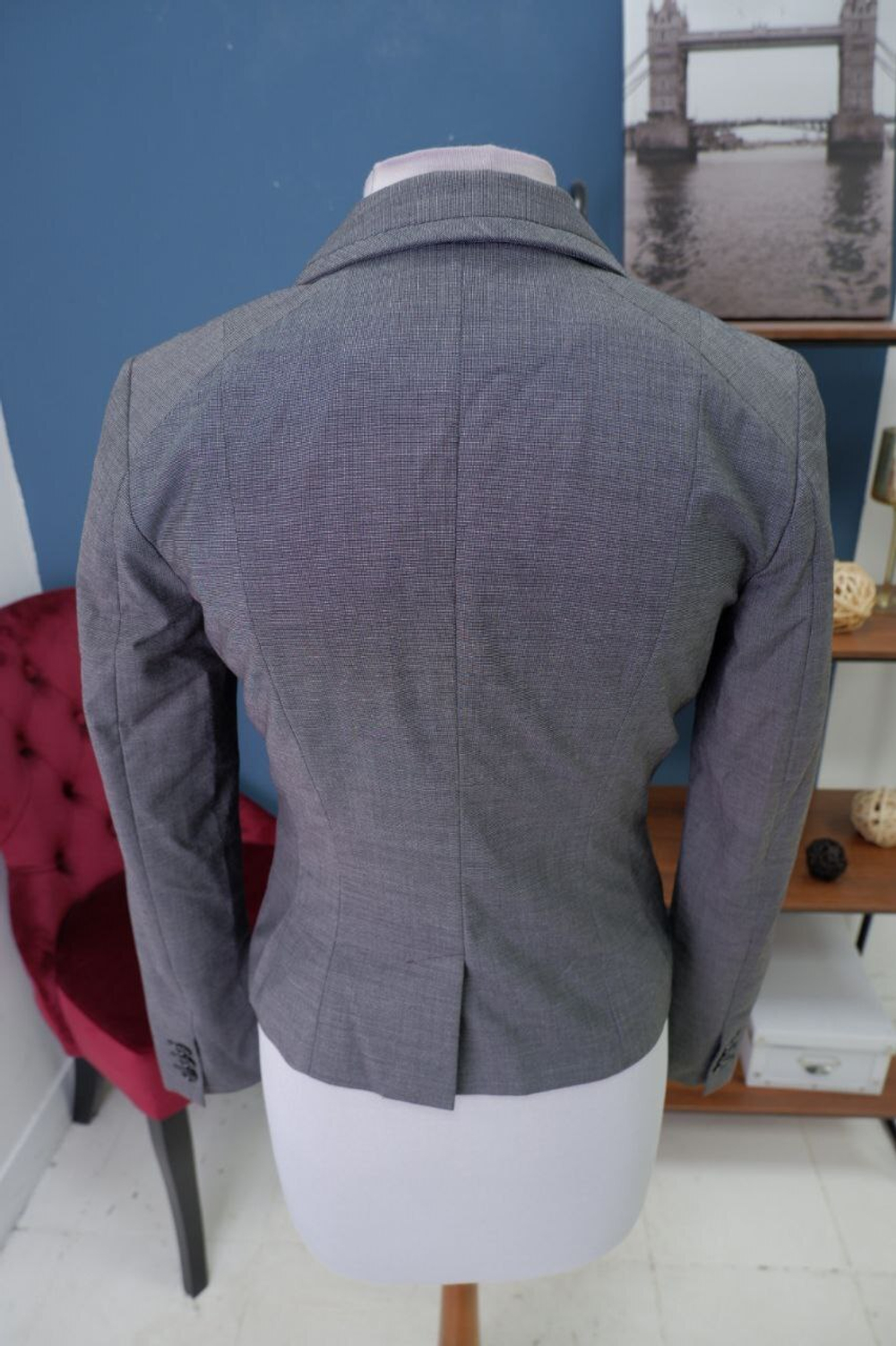 Жакет H&M серый 42 размер