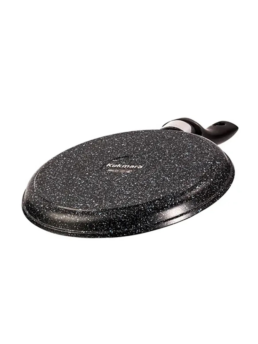 Сковорода блинная KUKMARA АП Granit (Black) 200мм с ручкой. арт. сбггч200а