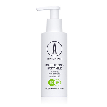 ANGIOPHARM Увлажняющее молочко для тела с ароматом Розмарина Цитрон