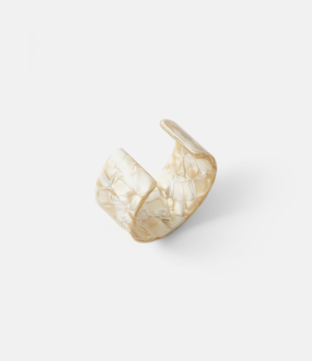 Machete Jumbo Cuff in Ivory — браслет из ацетата