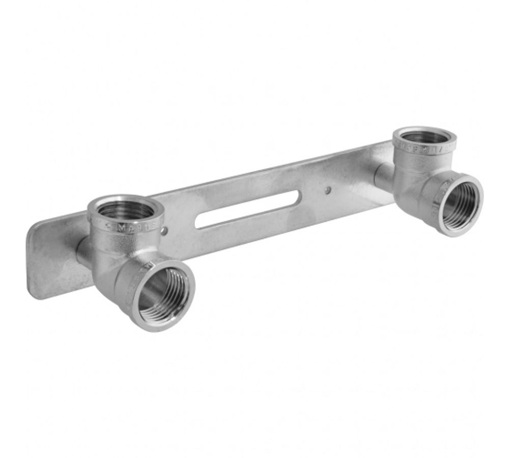 Планка установочная с уголками 1/2"в-в латунь