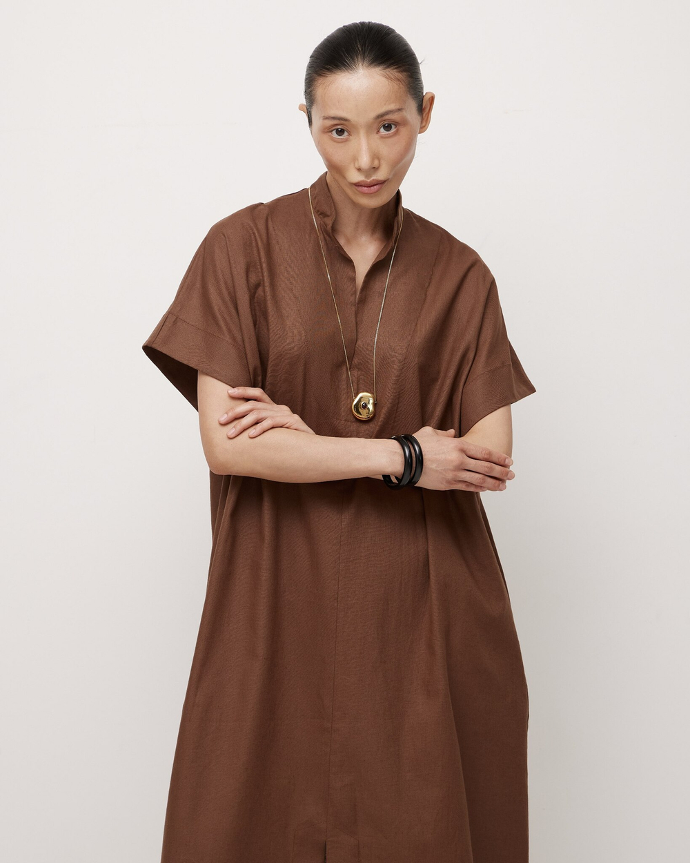 Sahara Dress in Caramel