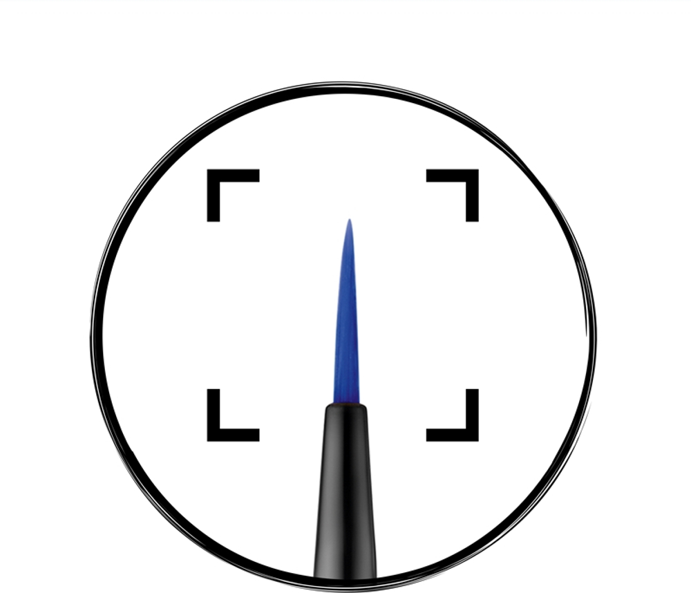 Bourjois Liner Pinceau - Долговременный эйелайнер оттенок 04 Bleu Pop Art, 2 ml