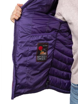 Куртка женская HISPO Лив, цвет: фиолетовый, AW22-2-002/2, р. S (44)