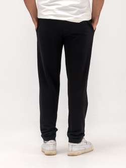 Брюки спортивные прямые без начеса. Уголь.