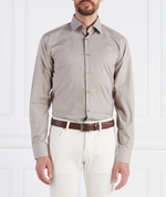 Рубашка H JOE kent C1-214 BOSS BLACK - коричневый(50496186)