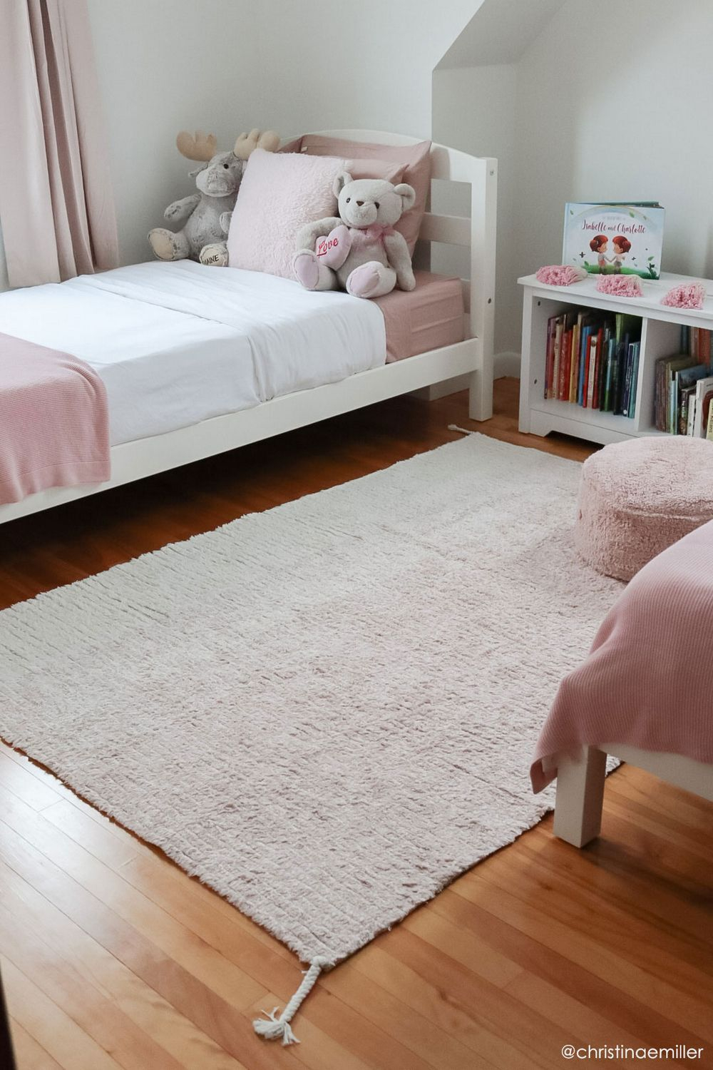 Двусторонний стираемый ковер Lorena Canals Gelato Pink S (120 x 160 см)