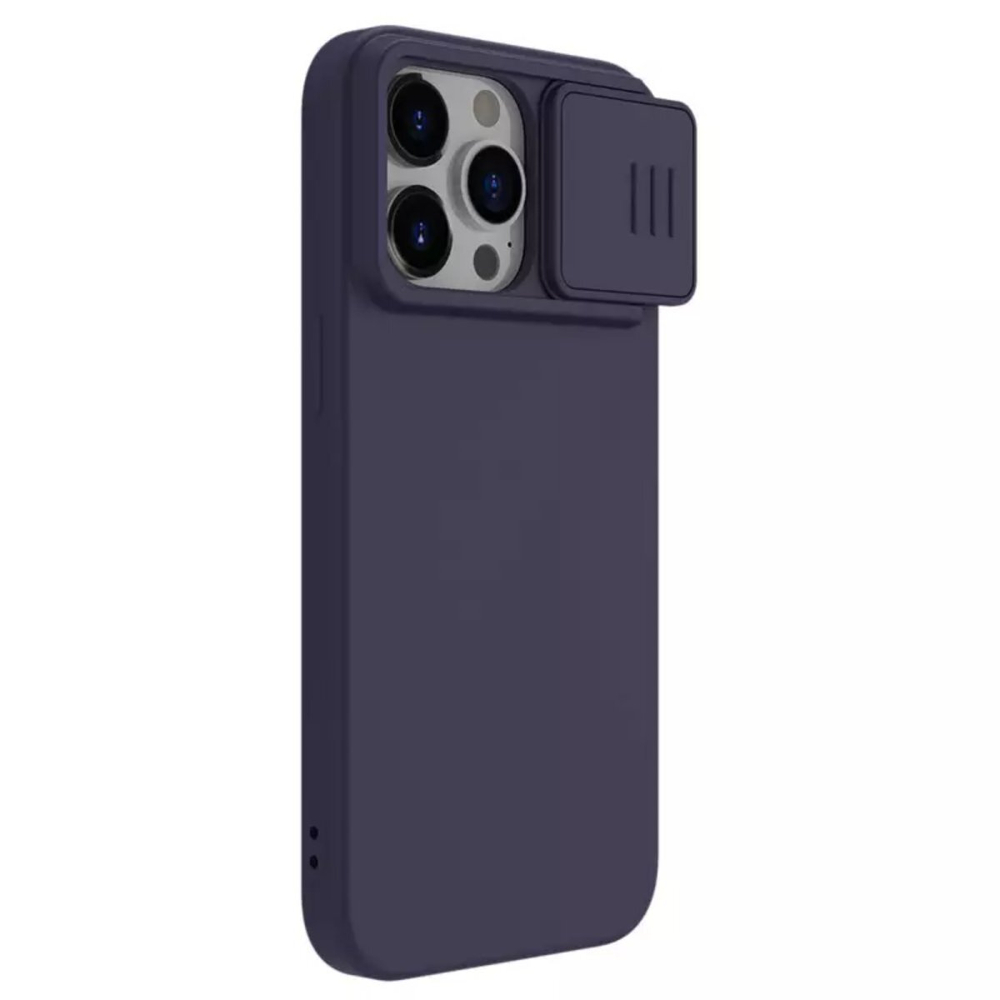 Накладка Nillkin CamShield Silky Silicone Case для iPhone 15 Pro