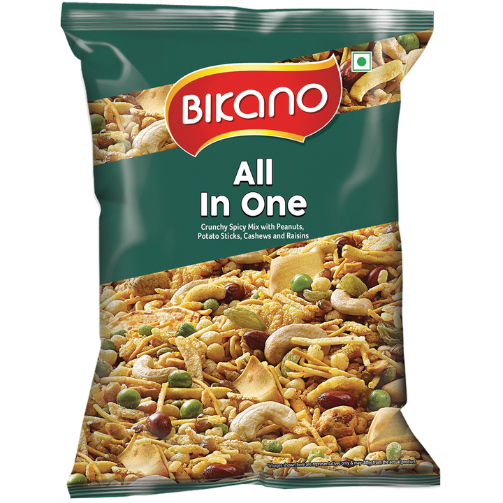 Закуска Bikano All In One хрустящая пряная смесь 200 г