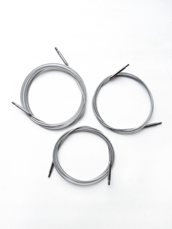 Набор съемных укороченных спиц 9см/9пар Flight Standard Purple Lykke