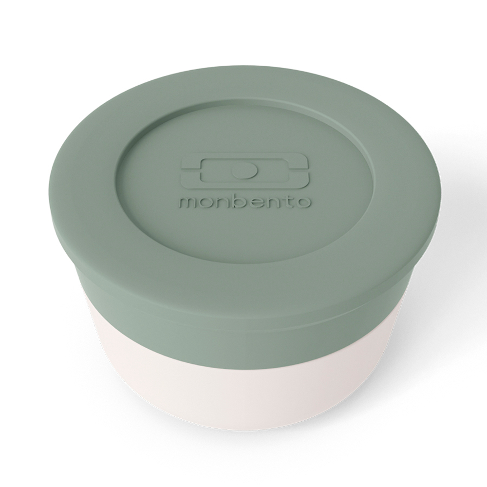 Соусница с крышкой 28мл Monbento Temple green natural