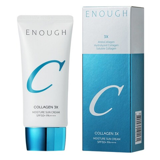 Крем солнцезащитный с тройным коллагеном ENOUGH Collagen 3x Moisture Sun Cream SPF50+ PA++++ 50 мл