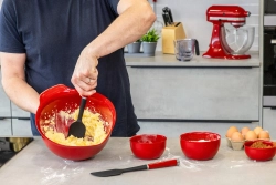 KitchenAid Набор из 2 силиконовых шпателей Empire Red