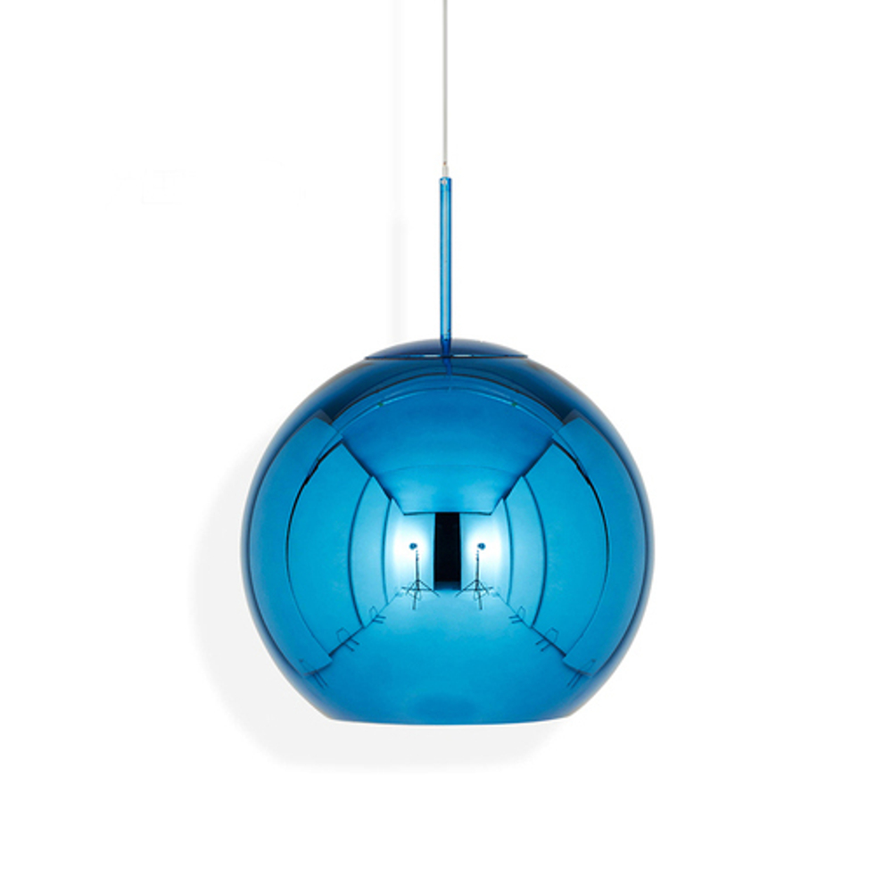 Pendant design lamp  Copper shade by Tom Dixon (Blue,  D20)