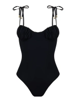 Слитный купальник Mia, Черный