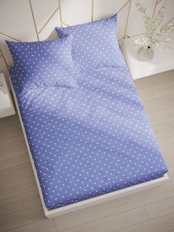 Постельное белье перкаль Сказка "Ассоль" 2-спальное Наволочка 50х70 см 2 шт Простынь на резинке 160x200 см Пододеяльник 175x215 см