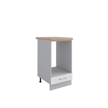 Кухня Модуль СДШ 450 Квадро Белый кожа