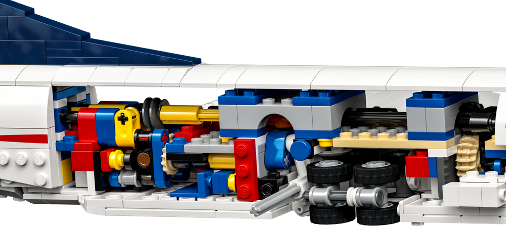 Конструктор Лего Айконс Конкорд 10318 | LEGO Icons Concorde коллекционная модель сверхзвукового самолёта 2083 детали 18+