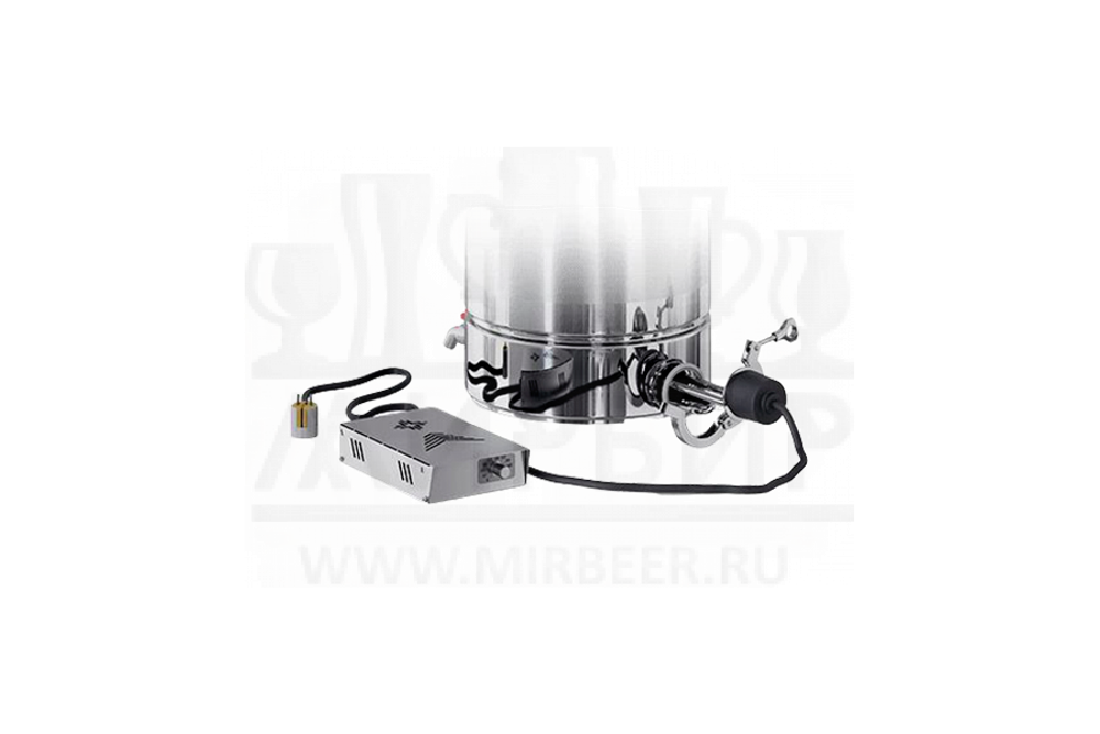 ТЭН Luxstahl 3 кВт на клампе 2" с плавной регулировкой, нерж. сталь, 31 см