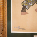 Гравюра на дереве «Бой учеников школы Фумияма»