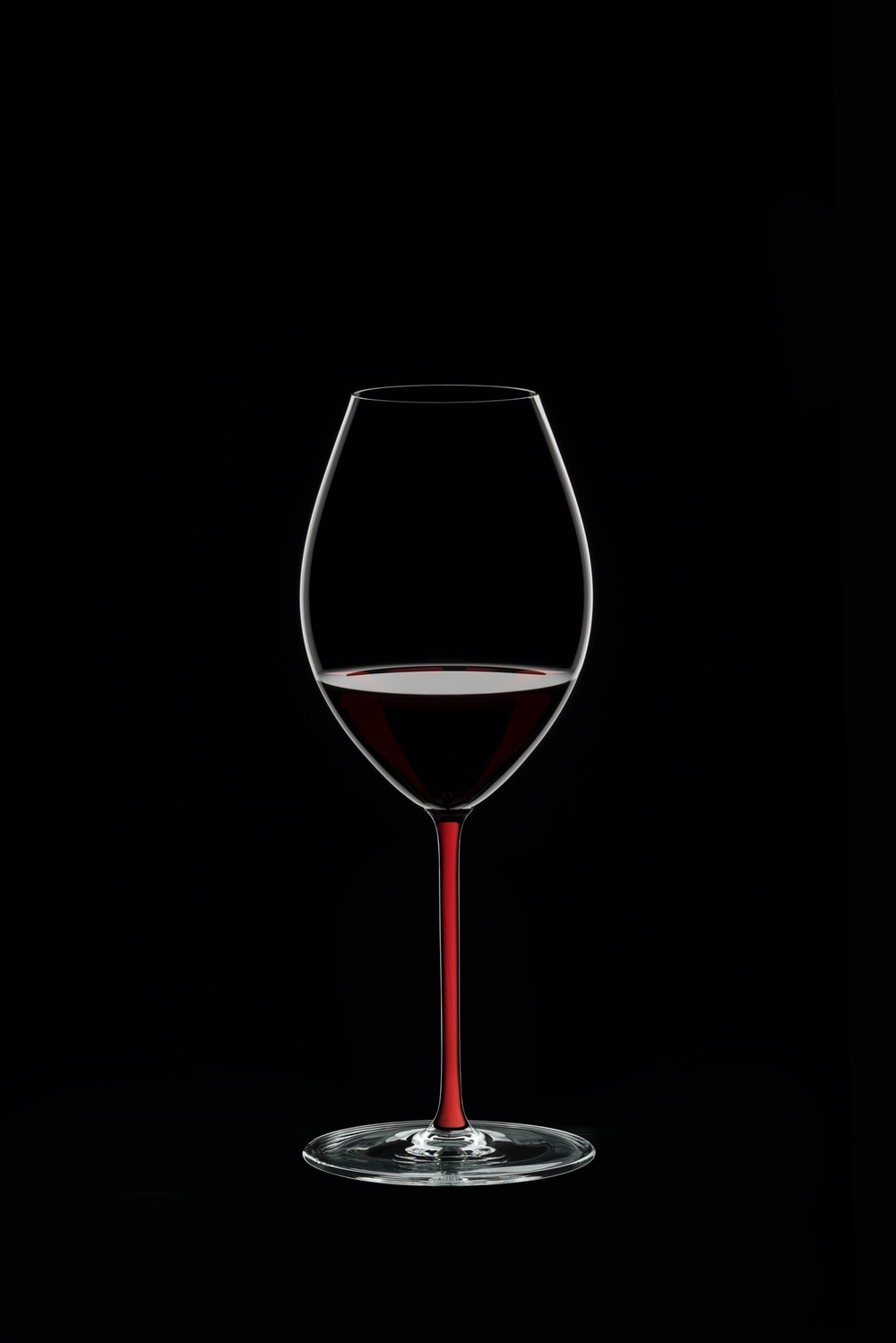 Бокал для красного вина 650мл Riedel Fatto a Mano Old World Syrah с красной ножкой