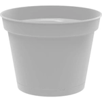 Горшок для цветов Mint D185мм, 2,3л с поддоном (серый)