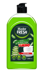 Средство для мытья посуды Master Fresh Turbo Алоэ, гель