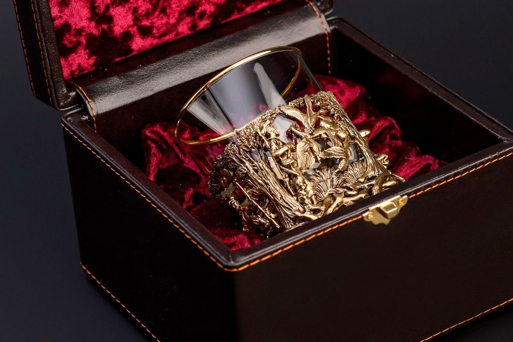 Стакан для виски "Охота"