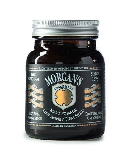 Матовая помада для укладки Morgan's Pomade Bay Rum Сильная фиксация 100г