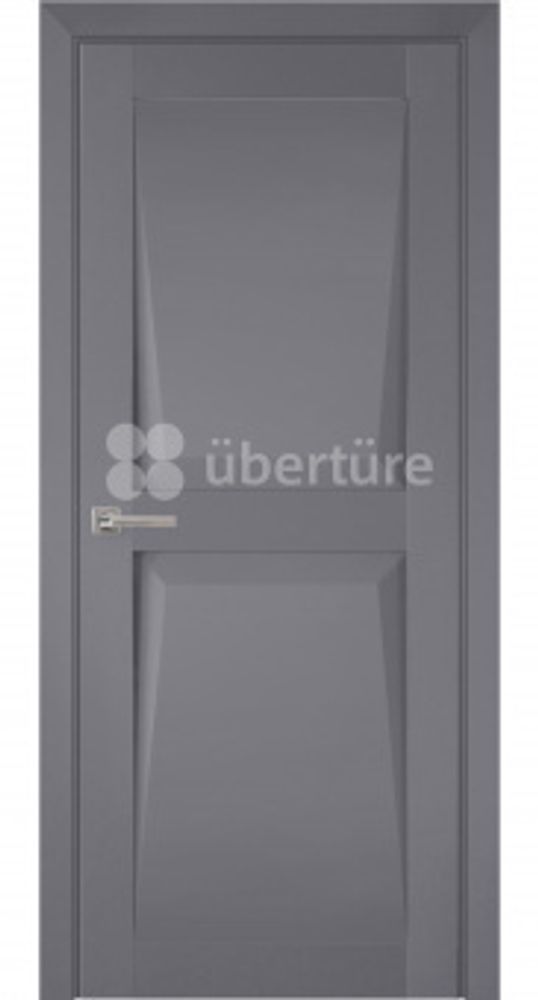 Межкомнатные двери Uberture Perfecto, ПДГ 103, Barhat grey