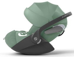 Коляска Cybex Coya Matt Black Frame Cloud T i-Size Leaf Green Plus 2 в 1 Leaf Green с дождевиком
