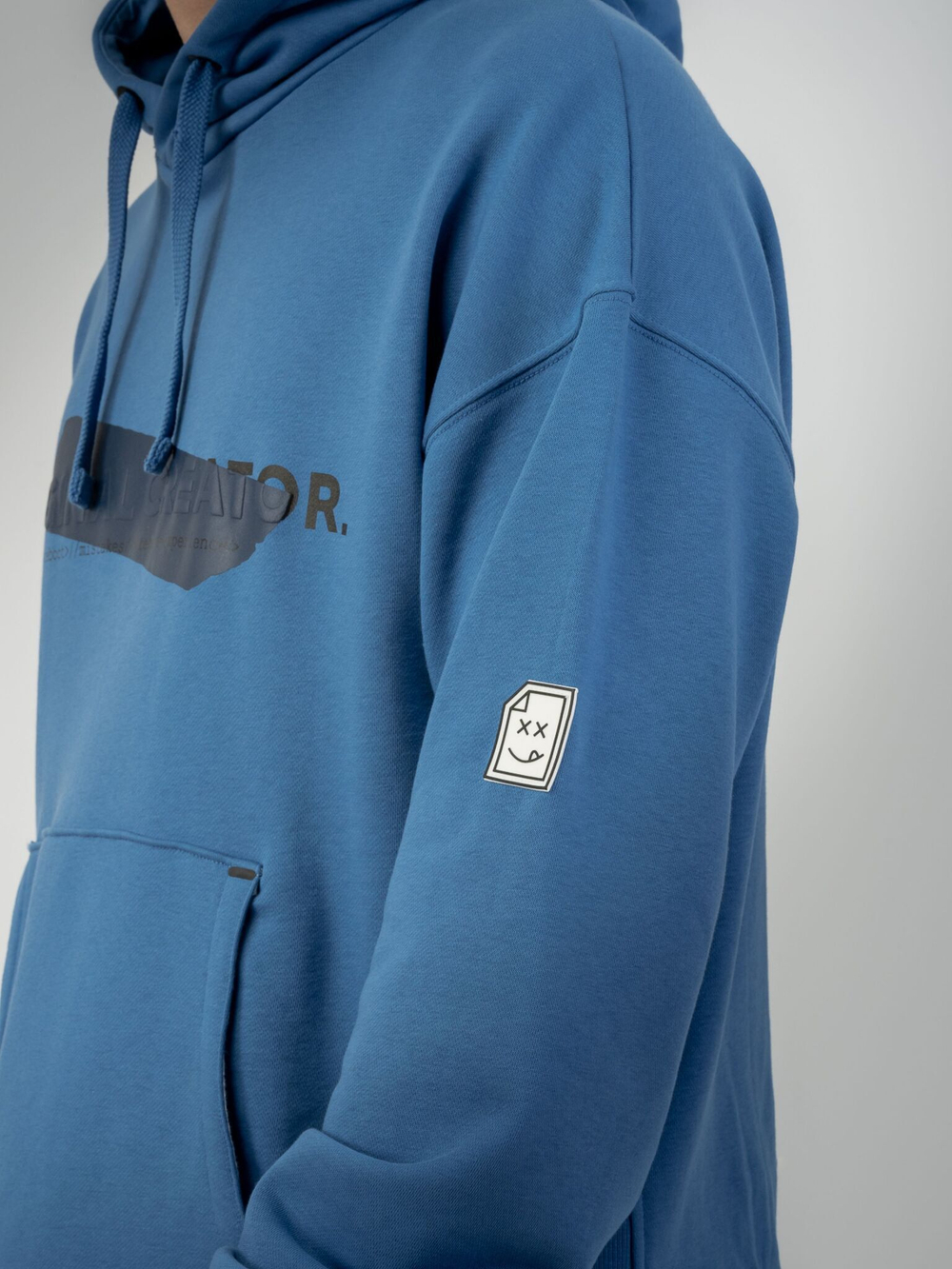 Худи мужское ORIGINAL CREATOR ERROR_404 HOODIE, Синий