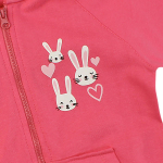 Джемпер д/девочки р.104 M1039FN-3/6 малиновый (Такро)