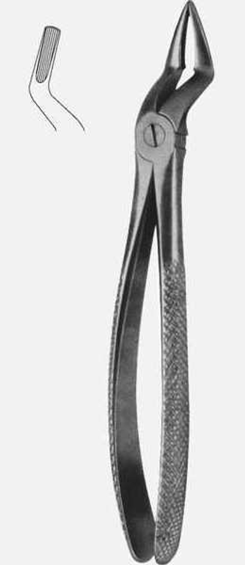 Щипцы со средними губками для удаления корней зубов верхней челюсти 51 ВР-Щ-181