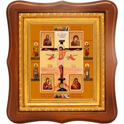 Победительная икона с мощевиком