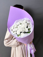 Букет из 7 кустовых хризантем