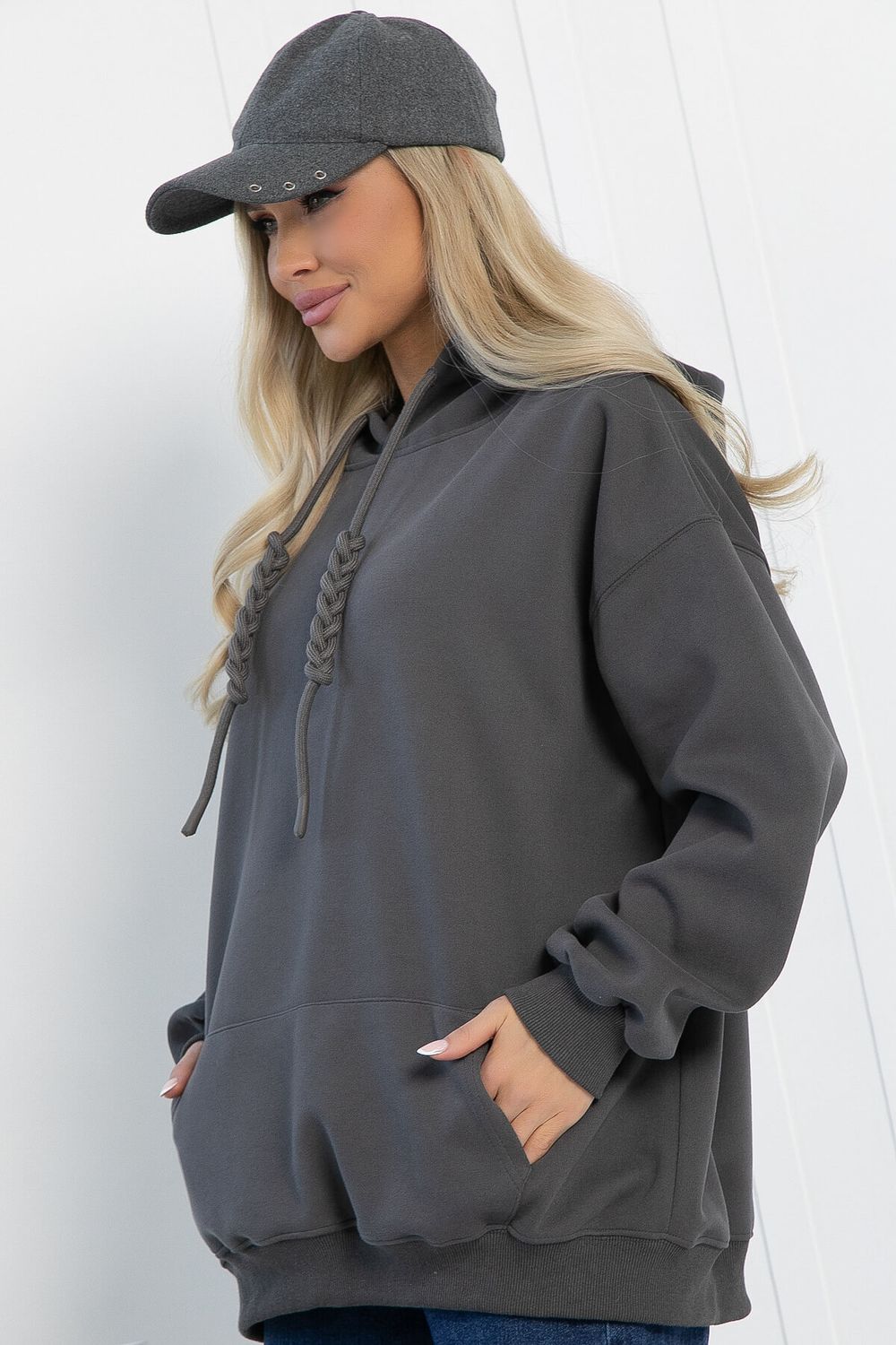 Худи Выше неба (графит) Б12920-4М LT Collection