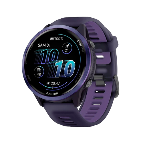Умные часы Garmin Forerunner 570, 47mm, Indigo Imperial Purple / Indigo Band (010-02971-02)