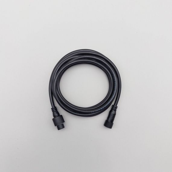 Соединитель 3 м. для бахромы, занавесов и нитей, 220В., провод черный каучук, IP65, LTC (LLS11-3M)