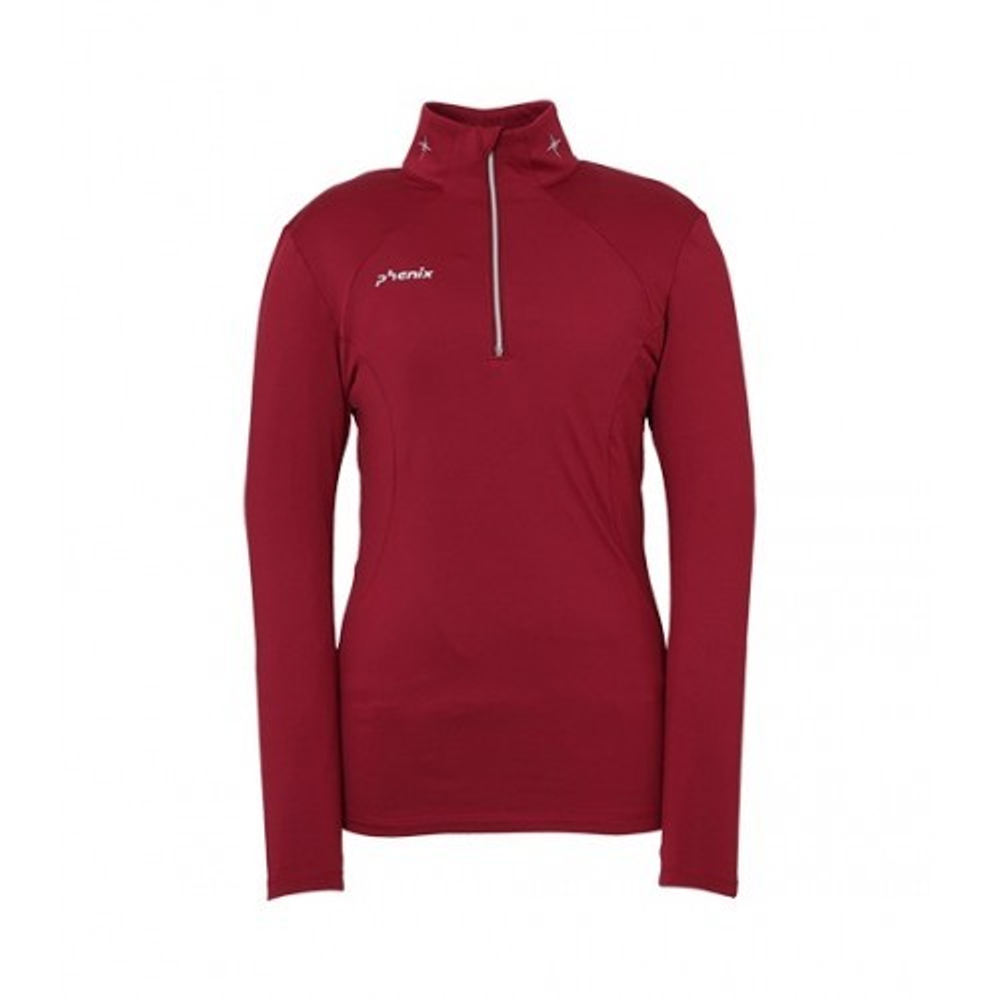 PHENIX джемпер горнолыжный женский ES982LS61 Lily 1/2 Zip Tee BO